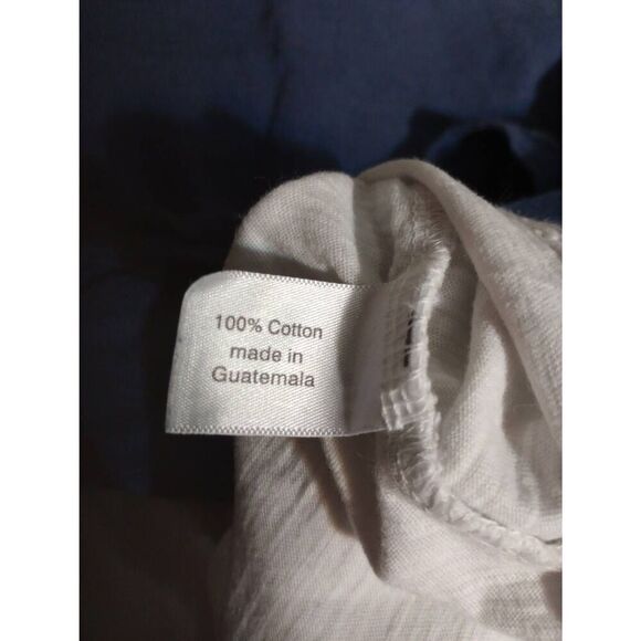 Lane Bryant Shirt Ladies 14 Blue White Dream Harder Sleeveless - Picture 4 of 5